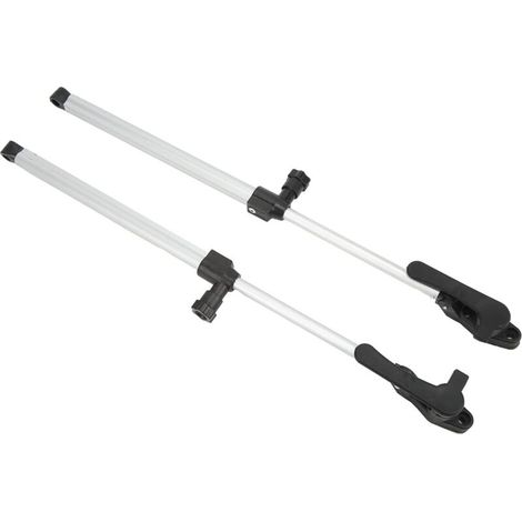 Wohnwagen-Fensterdämpfer, Aluminiumlegierung, 310–435 mm, 1 Paar Wohnmobil-Fenster-Stützstangen für Wohnmobil-Anhänger