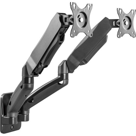 Support Mural Écran PC TV 13 17 19 22 24 27 28 32 Pouces VESA 75x75 100x100 Orientable Inclinable Rotatif Universel Fixation Murale TV Écran incurvé (1/5)