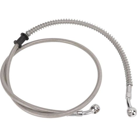 Hose of brake of motorcycle, braking sensitive, good insulation thermal, couplage in steel tricote for motorcycle general, 110cm (1/5)