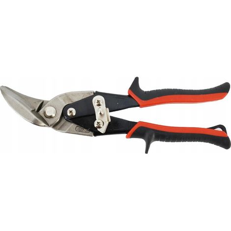 Forbici per lamiera awtools aw22000 lame temprate 1,2 mm