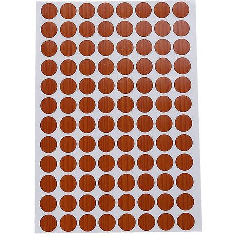 96-teiliges Set Schraubenlochaufkleber