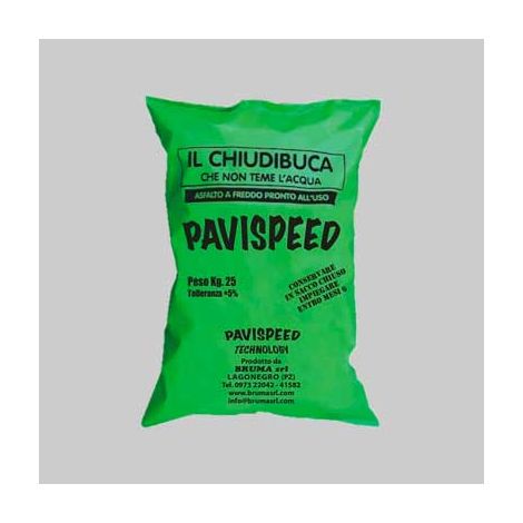 ASFALTO A FREDDO IN GRANULO 25 kg