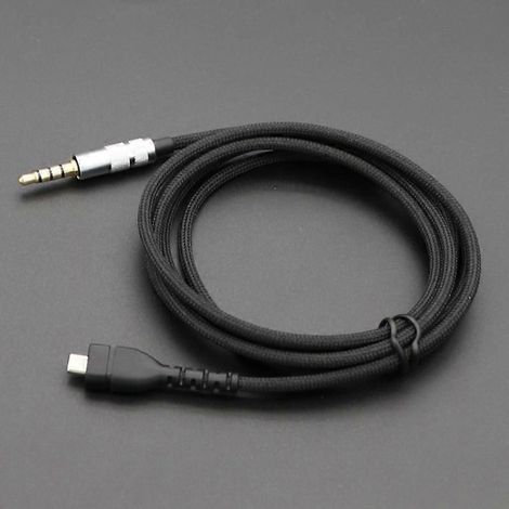 Câble audio en cuivre sans oxygène OFC pour casque sans fil SteelSeries Arctis 3, 5, 7 et 9X Pro (1/5)