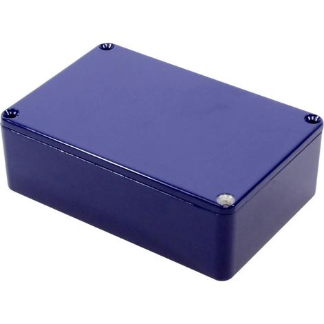 [GEBRAUCHT] B-Ware Hammond Electronics Universal-Gehäuse 1590B3CB Aluminium Druckguss Blau IP54 (1/2)