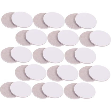 Lot de 40 patins antidérapants pour meubles, protections rondes (1/5)