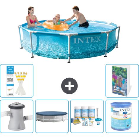 Frame Pool Rund - 305x76 cm - 7-teilig S208
