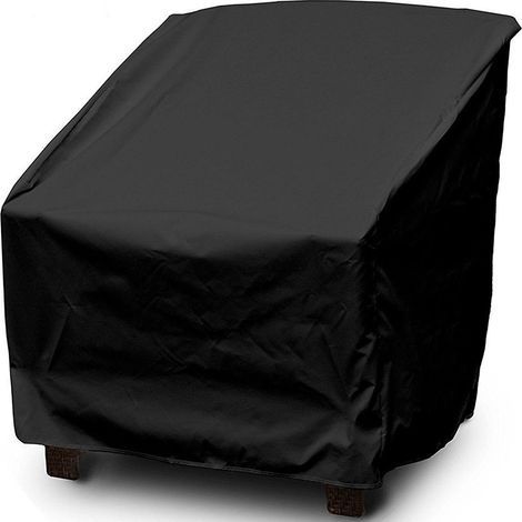 GENERIC- Housse De Protection Pour Chaise De Jardin, Housse Imperméable Pour Fauteuil Extérieur, Bâche Pour Chaise Lounge Banc Sofa En 420d Tissu Oxford, Durable Et Coupe-Vent, 97x79x74-Paquet Unique (1/5)
