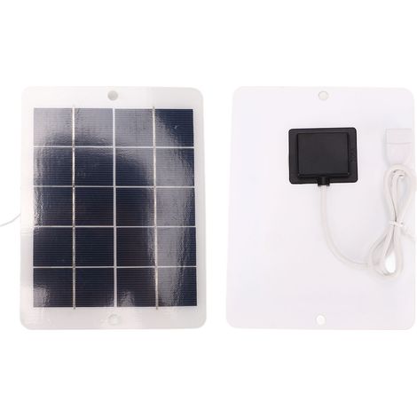 Chargeur solaire 3W 5V, pompe à eau solaire, fontaine solaire, fontaine extérieure CC (1/5)