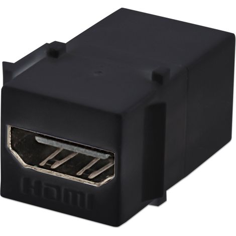 INTELLINET Adattatore HDMI tipo A per pannelli patch nero (1/2)