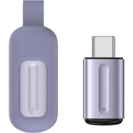 Télécommande sans fil infrarouge pour téléphone portable, adaptateur de contrôle intelligent via application pour boîtier TV et climatiseur. Adaptateur pour box TV et climatiseur. (1/5)