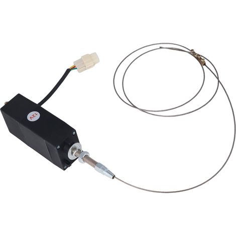 Électrovanne d'arrêt moteur diesel, interrupteur de régulateur de vitesse 12V CC pour groupe électrogène (1/5)
