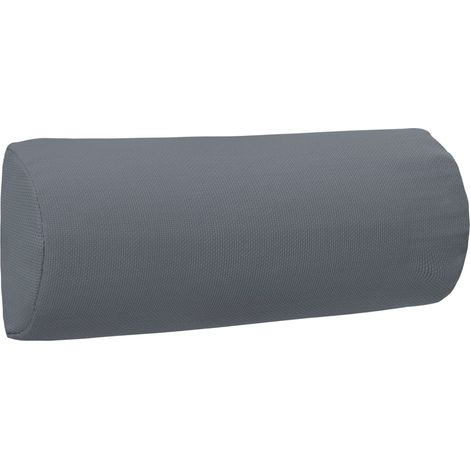 Poggiatesta chaise longue Grigio 40x7,5x15 cm Textilene DEC021803