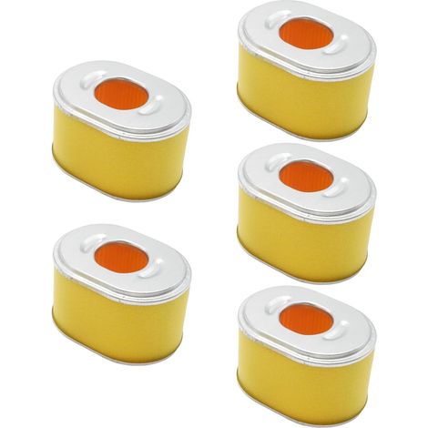 Lot de 5 filtres à air 17210ZE1505 avec pré-filtre de rechange pour moteur GX160 GX200 GX120 GX140 GX100 GX110 5hp 5,5hp 6HP remplace 17210-ZE1-822 (1/5)