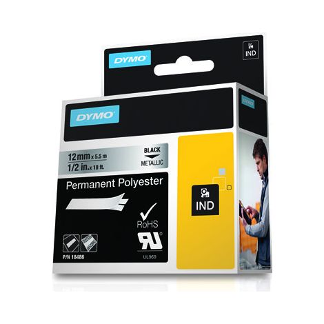 Cinta Laminada Dymo 18486 Multicolor