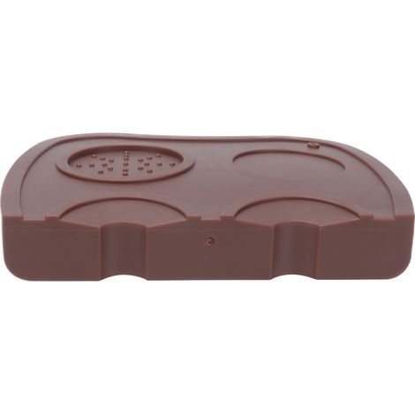 Rutschfeste Kaffeetampermatte aus lebensmittelechtem Silikon, Ecktamperpad für Küche, Restaurant und Zuhause (1/5)