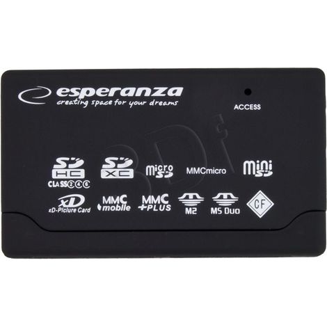 Esperanza EA119 USB 2.0 Universal-Speicherkartenleser