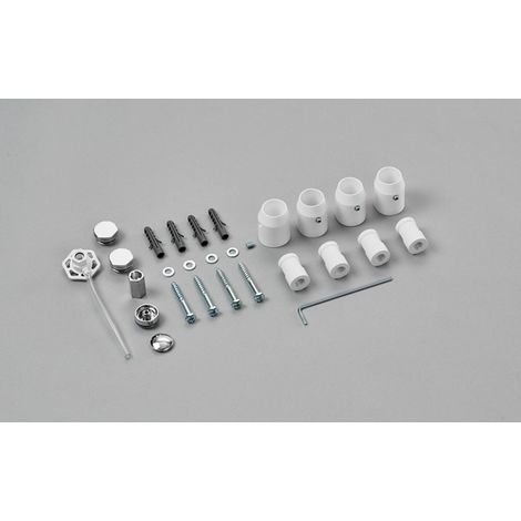 Kit de fixation murale pour Subway RAL 9016