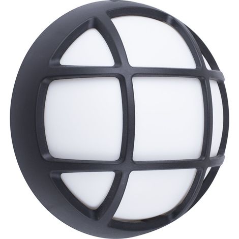 Smartwares GOL-004-HB Lampada da parete a LED 4W per esterni Ø170mm in plastica (1/5)