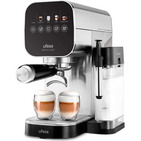 UFESA MAQUINA CAFE EXPRESSO 1360W 20BARES