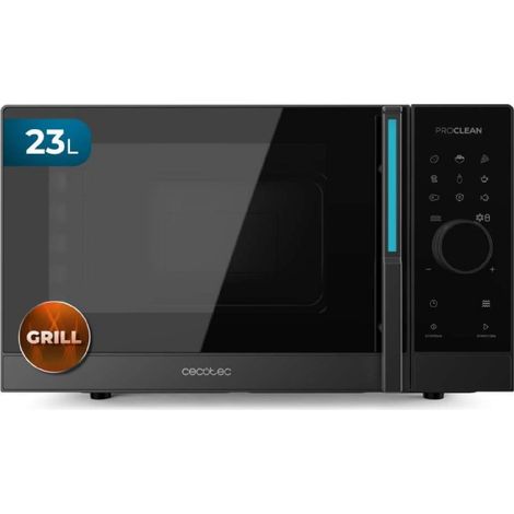 Cecotec Micro-ondes Numérique avec Grill de 23L Proclean 5130. 800W et 1000W de Grill, Cuisson Uniforme (1/3)