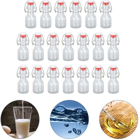 Bocaux en verre Lock & Lock, flacons transparents et hermétiques de 60 ml pour enzymes et bouteilles de vin (1/5)