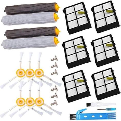 Pièces détachées brosse filtre HEPA iRobot Roomba série 800/900 - INF - 25 pièces (1/4)