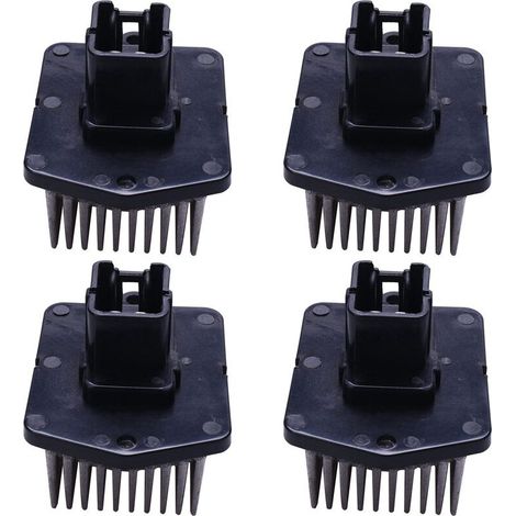 Quattro resistori per motore della ventola HVAC, 7802A006 Ru-691, adatti ai modelli Mitsubishi Lancer, Outlander e RVR dal 2007 al 2013.