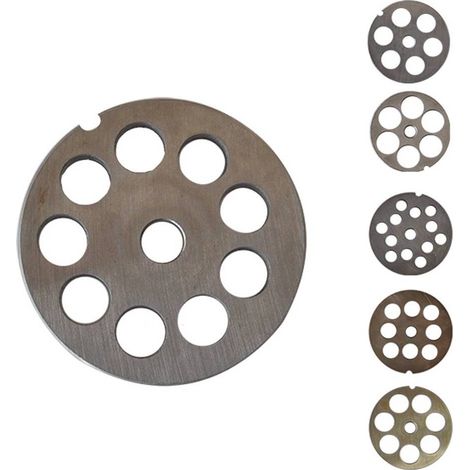 PIASTRA PER TRITACARNE Per n.22 - 118 fori da 4,5 mm.
