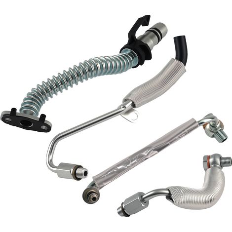 Oil Feed & Return Pipe Kit for Vauxhall Astra GTC 1.4 Turbo 2010-2017 55587854