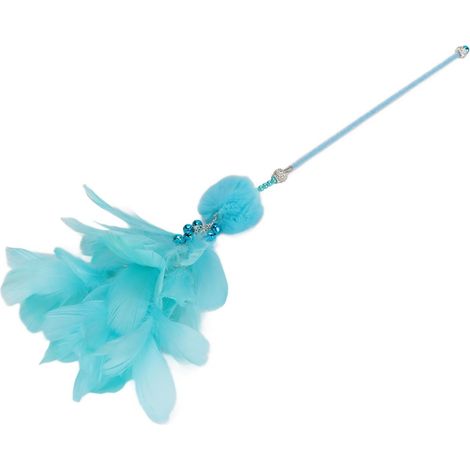1 Baguette à plumes, interactive, résistante aux morsures, jouet pour chat, exercice (1/5)