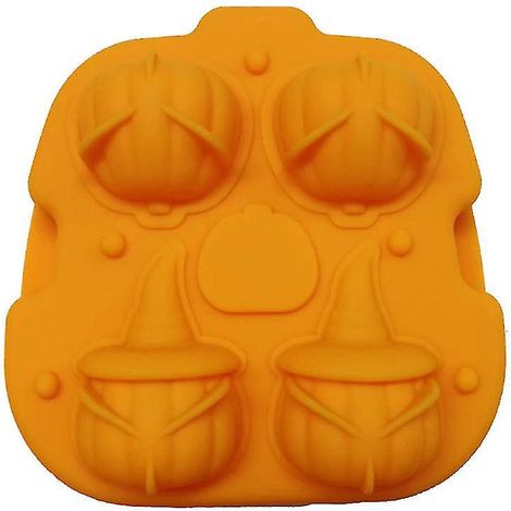 1 Silikon-Eisform für Halloween-Dekorationen