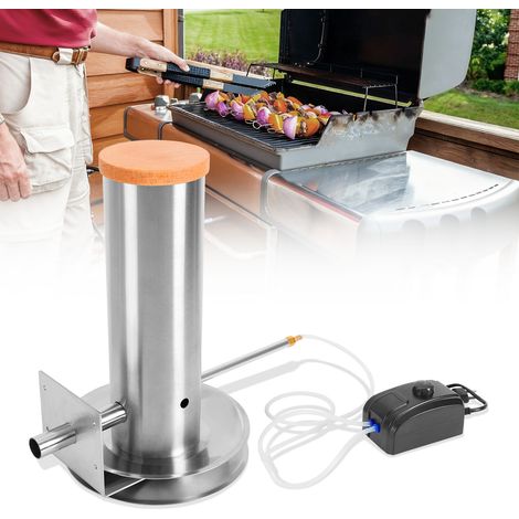 Jiubiaz Générateur de Fumée Froide pour Fumoir Fumage Viande Poisson Pompe à air électrique modèle 1,7 litres (1/5)