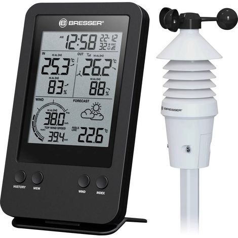 Bresser Optik Pro 3-in-1 7002531 Stazione meteo digitale senza fili Previsione per 12 - 24 ore (1/5)