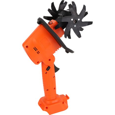 Motoculteur sans fil compatible avec la batterie BL1840, 235 tr/min, 4 rangs de dents, largeur de travail de 10 cm, portatif, idéal pour jardins, pelouses, serres et aménagements paysagers. (1/5)