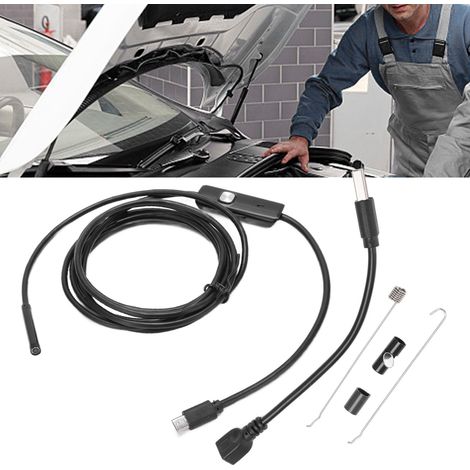 Endoscope industriel flexible AN97-5.5 de 5,5 mm, sonde endoscopique de type Android, endoscope haute définition, 1 m (1/5)