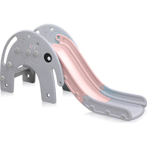 Baby Vivo Kinderrutsche / Rutsche - Elefant in Pink/Grau (1/5)
