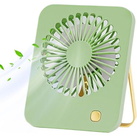 Petit Ventilateur Bureau Poignée USB Silencieuse Et Portative (1/5)