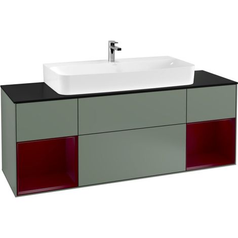 Villeroy & Boch F212HBGM Armoire sous-lavabo Finion F21