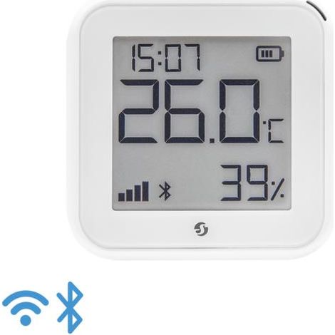 Shelly H&T Gen 3 sensore di temperatura e umidità bianco
