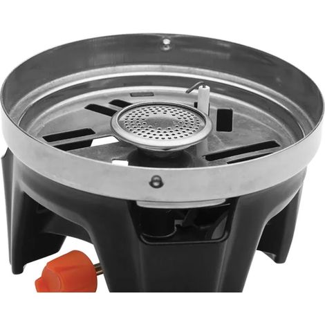 Réchaud de camping portable monobloc Fire Maple en acier inoxydable, compatible avec les réchauds Fixed Star X2 et X3 (65 g, FMS-X2-S). (1/5)