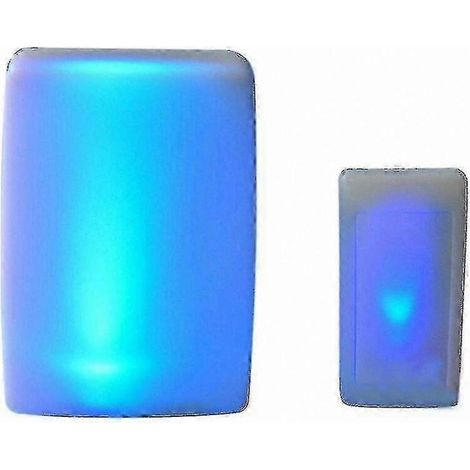 Sonnette sans fil lumineuse clignotante, compatible avec les personnes âgées et les malentendants, avec alarme musicale et système de notification lumineuse et fonction de téléavertisseur.-AquaForge