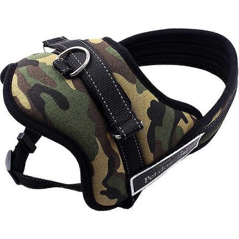 Arnés tipo chaleco con correas pectorales para perros, para paseos seguros (conjunto de 3 piezas). (1/5)