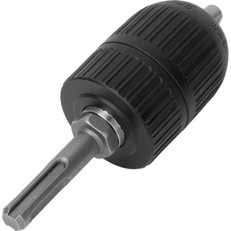 Mandrin autobloquant sans clé 2-13mm, filetage 1/2-20UNF, adaptateur porte-foret pour perceuse à percussion et visseuse à choc, conversion robuste (1/2)