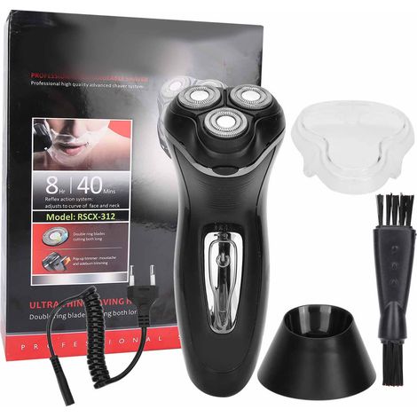 Tondeuse Barbe Homme Rasoir Électrique Sans Fil USB Rechargeable 220V EU (1/5)