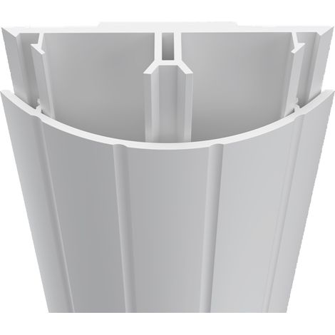 GGK - Kit TV blanc, passe-câble électrique 12 x 50 - Adhésif - Longueur 1m (1/3)
