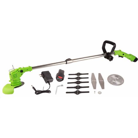 Coupe-herbe électrique, tondeuse à fil portable jardin, petit appareil de jardinage pour villas, cours, parcelles et parcs. (1/5)