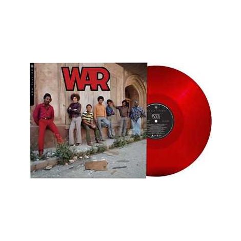 Disco in vinile Rhino Records Now Playing War Edizione limitata rosso trasparente 12 pollici