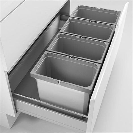 Naber Cox® Box 275 K/900-4, Abfallsammler für vorhandene Auszüge, ohne Biodeckel (1/3)
