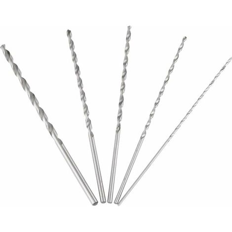 Forets, Forets Hélicoïdaux à Tige Droite En Acier Extra Long De 2-5 Mm Extra Longs Pour le Bois (1/4)