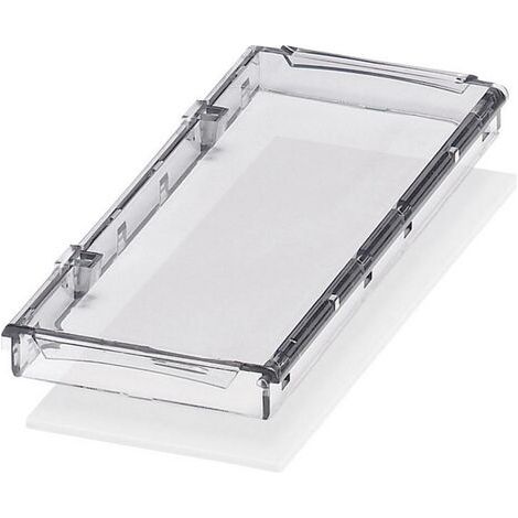 Couvercle de boîtier pour rail Phoenix Contact BC 107,6 DKL S TRANS 2896131 Polycarbonate transparen (1/5)